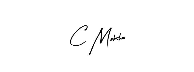 Make a beautiful signature design for name C Moksha. Use this online signature maker to create a handwritten signature for free. C Moksha signature style 8 images and pictures png