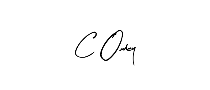 Make a beautiful signature design for name C Oxley. With this signature (Arty Signature) style, you can create a handwritten signature for free. C Oxley signature style 8 images and pictures png