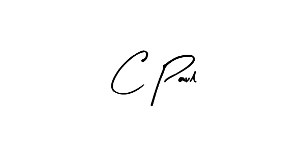 Arty Signature is a professional signature style that is perfect for those who want to add a touch of class to their signature. It is also a great choice for those who want to make their signature more unique. Get C Paul name to fancy signature for free. C Paul signature style 8 images and pictures png