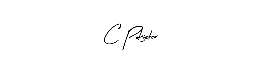 How to make C Potgieter signature? Arty Signature is a professional autograph style. Create handwritten signature for C Potgieter name. C Potgieter signature style 8 images and pictures png