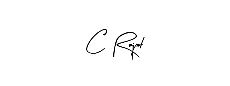 Arty Signature is a professional signature style that is perfect for those who want to add a touch of class to their signature. It is also a great choice for those who want to make their signature more unique. Get C Rajput name to fancy signature for free. C Rajput signature style 8 images and pictures png