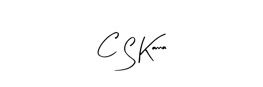 Also we have C S Kanna name is the best signature style. Create professional handwritten signature collection using Arty Signature autograph style. C S Kanna signature style 8 images and pictures png