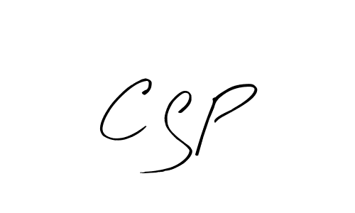 Best and Professional Signature Style for C S P. Arty Signature Best Signature Style Collection. C S P signature style 8 images and pictures png