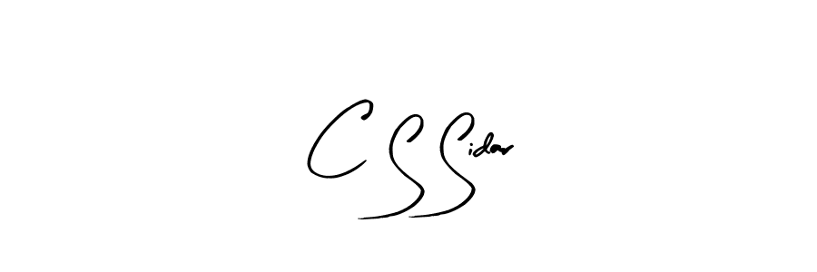 Design your own signature with our free online signature maker. With this signature software, you can create a handwritten (Arty Signature) signature for name C S Sidar. C S Sidar signature style 8 images and pictures png