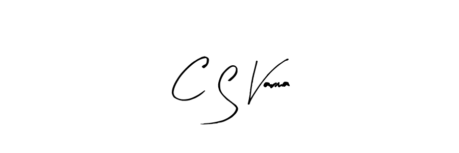 Use a signature maker to create a handwritten signature online. With this signature software, you can design (Arty Signature) your own signature for name C S Varma. C S Varma signature style 8 images and pictures png