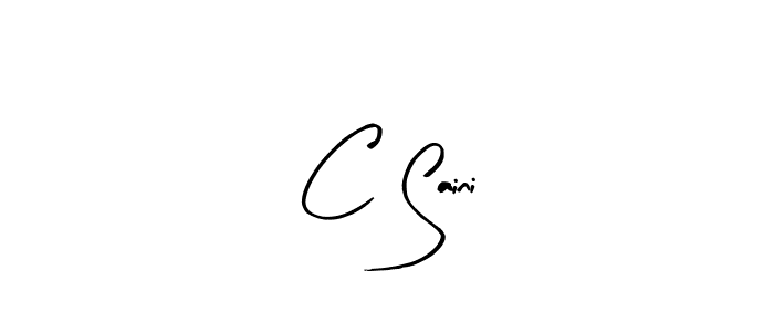 The best way (Arty Signature) to make a short signature is to pick only two or three words in your name. The name C Saini include a total of six letters. For converting this name. C Saini signature style 8 images and pictures png