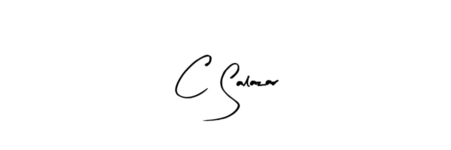 How to Draw C Salazar signature style? Arty Signature is a latest design signature styles for name C Salazar. C Salazar signature style 8 images and pictures png