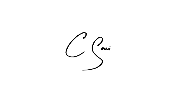 How to make C Sami signature? Arty Signature is a professional autograph style. Create handwritten signature for C Sami name. C Sami signature style 8 images and pictures png