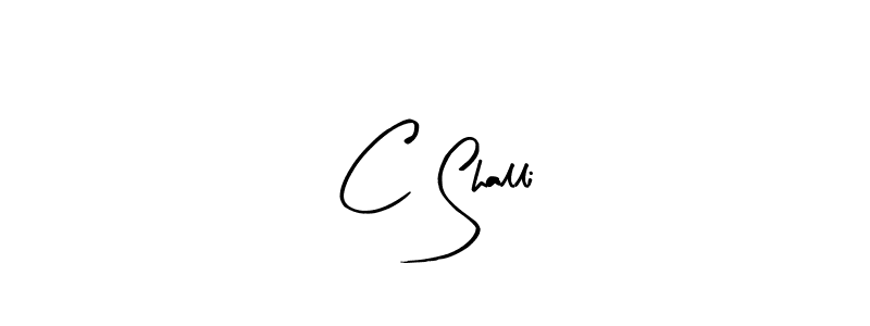 Use a signature maker to create a handwritten signature online. With this signature software, you can design (Arty Signature) your own signature for name C Shalli. C Shalli signature style 8 images and pictures png