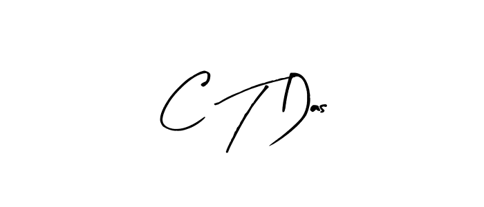 Make a beautiful signature design for name C T Das. With this signature (Arty Signature) style, you can create a handwritten signature for free. C T Das signature style 8 images and pictures png