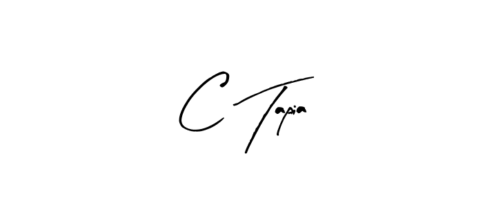 The best way (Arty Signature) to make a short signature is to pick only two or three words in your name. The name C Tapia include a total of six letters. For converting this name. C Tapia signature style 8 images and pictures png
