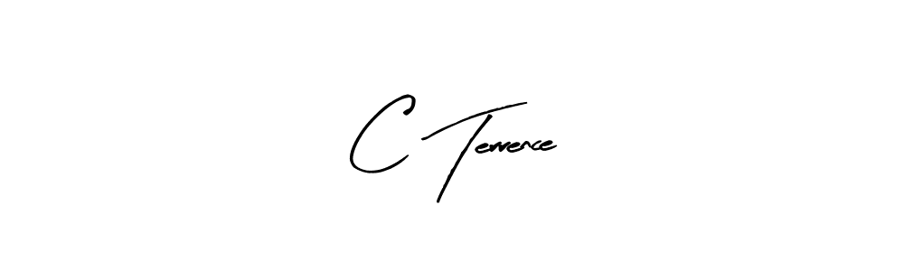 Make a beautiful signature design for name C Terrence. With this signature (Arty Signature) style, you can create a handwritten signature for free. C Terrence signature style 8 images and pictures png