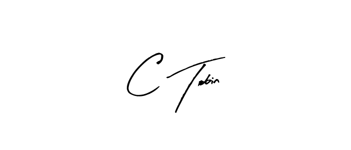 Create a beautiful signature design for name C Tobin. With this signature (Arty Signature) fonts, you can make a handwritten signature for free. C Tobin signature style 8 images and pictures png