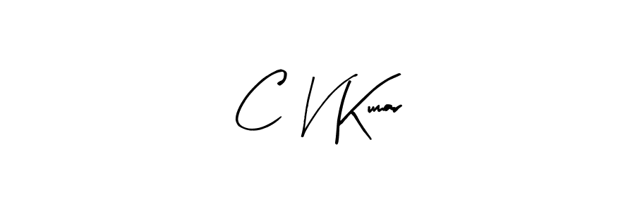 Make a beautiful signature design for name C V Kumar. Use this online signature maker to create a handwritten signature for free. C V Kumar signature style 8 images and pictures png