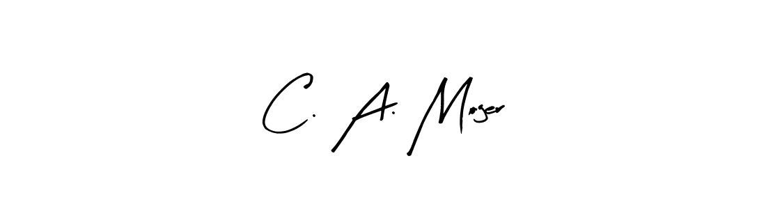 C. A. Moger stylish signature style. Best Handwritten Sign (Arty Signature) for my name. Handwritten Signature Collection Ideas for my name C. A. Moger. C. A. Moger signature style 8 images and pictures png