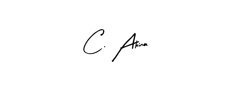 You can use this online signature creator to create a handwritten signature for the name C. Akina. This is the best online autograph maker. C. Akina signature style 8 images and pictures png