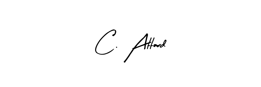 C. Attard stylish signature style. Best Handwritten Sign (Arty Signature) for my name. Handwritten Signature Collection Ideas for my name C. Attard. C. Attard signature style 8 images and pictures png