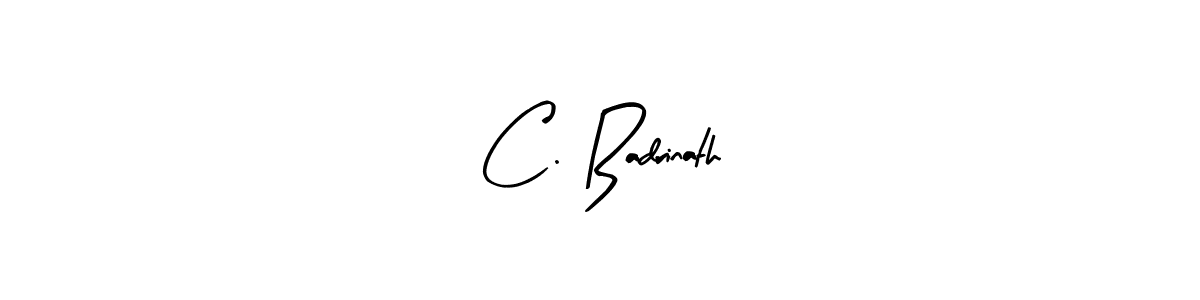 Best and Professional Signature Style for C. Badrinath. Arty Signature Best Signature Style Collection. C. Badrinath signature style 8 images and pictures png