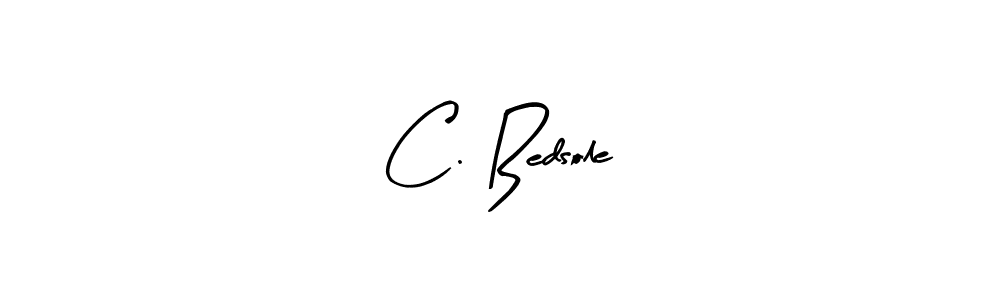 How to make C. Bedsole name signature. Use Arty Signature style for creating short signs online. This is the latest handwritten sign. C. Bedsole signature style 8 images and pictures png