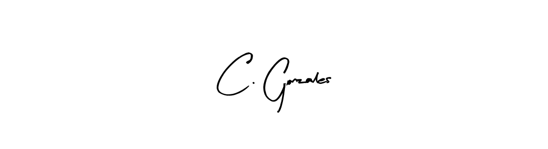 Once you've used our free online signature maker to create your best signature Arty Signature style, it's time to enjoy all of the benefits that C. Gonzales name signing documents. C. Gonzales signature style 8 images and pictures png