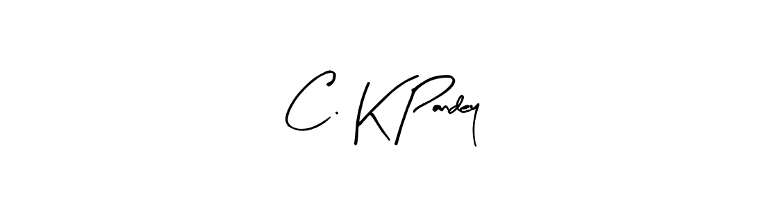 Also we have C. K Pandey name is the best signature style. Create professional handwritten signature collection using Arty Signature autograph style. C. K Pandey signature style 8 images and pictures png