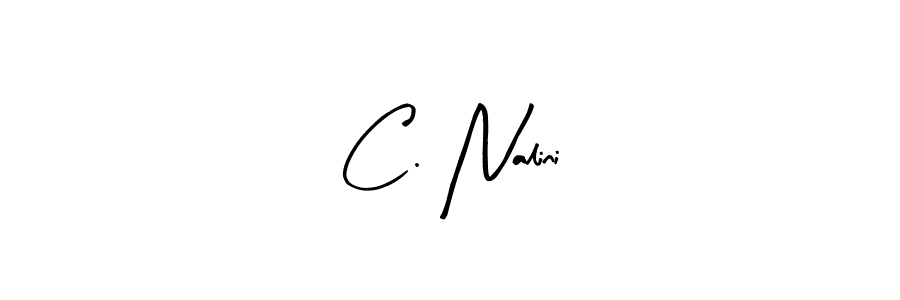 Also You can easily find your signature by using the search form. We will create C. Nalini name handwritten signature images for you free of cost using Arty Signature sign style. C. Nalini signature style 8 images and pictures png
