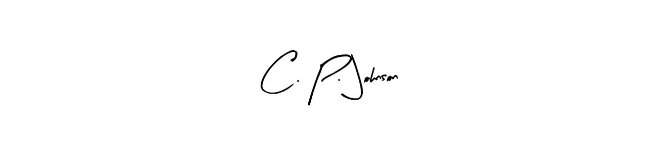 Best and Professional Signature Style for C. P. Johnson. Arty Signature Best Signature Style Collection. C. P. Johnson signature style 8 images and pictures png