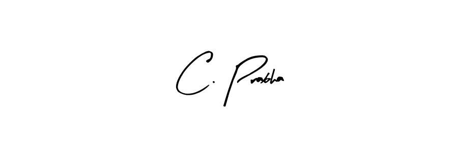 Make a beautiful signature design for name C. Prabha. Use this online signature maker to create a handwritten signature for free. C. Prabha signature style 8 images and pictures png