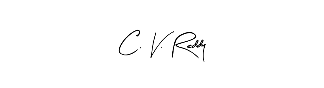 How to Draw C. V. Reddy signature style? Arty Signature is a latest design signature styles for name C. V. Reddy. C. V. Reddy signature style 8 images and pictures png