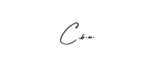 Create a beautiful signature design for name C.b.m.. With this signature (Arty Signature) fonts, you can make a handwritten signature for free. C.b.m. signature style 8 images and pictures png