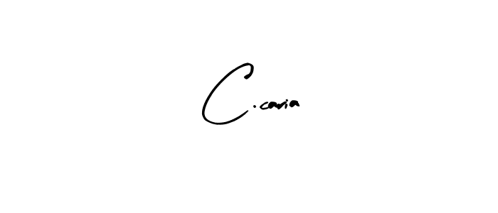 How to make C.caria name signature. Use Arty Signature style for creating short signs online. This is the latest handwritten sign. C.caria signature style 8 images and pictures png