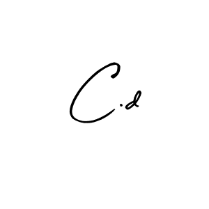 C.d stylish signature style. Best Handwritten Sign (Arty Signature) for my name. Handwritten Signature Collection Ideas for my name C.d. C.d signature style 8 images and pictures png