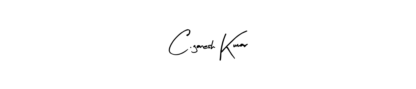 if you are searching for the best signature style for your name C.ganesh Kumar. so please give up your signature search. here we have designed multiple signature styles  using Arty Signature. C.ganesh Kumar signature style 8 images and pictures png