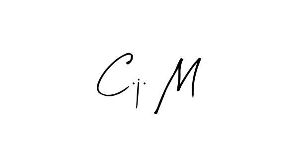 Similarly Arty Signature is the best handwritten signature design. Signature creator online .You can use it as an online autograph creator for name C.j. M. C.j. M signature style 8 images and pictures png