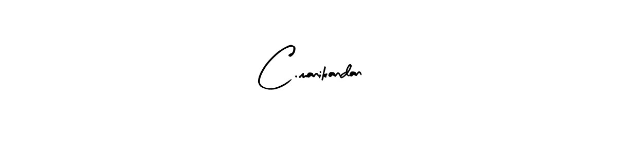 How to Draw C.manikandan signature style? Arty Signature is a latest design signature styles for name C.manikandan. C.manikandan signature style 8 images and pictures png