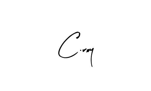 Similarly Arty Signature is the best handwritten signature design. Signature creator online .You can use it as an online autograph creator for name C.roy. C.roy signature style 8 images and pictures png