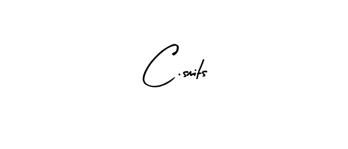 How to make C.smits name signature. Use Arty Signature style for creating short signs online. This is the latest handwritten sign. C.smits signature style 8 images and pictures png