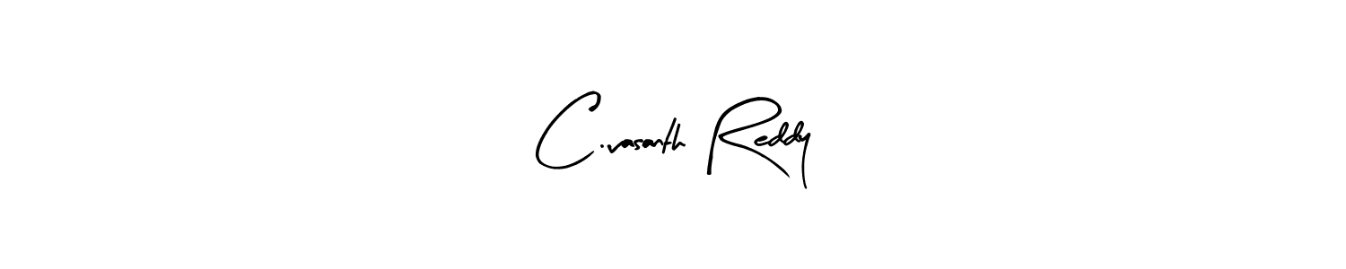 C.vasanth Reddy stylish signature style. Best Handwritten Sign (Arty Signature) for my name. Handwritten Signature Collection Ideas for my name C.vasanth Reddy. C.vasanth Reddy signature style 8 images and pictures png