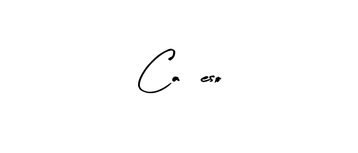 Arty Signature is a professional signature style that is perfect for those who want to add a touch of class to their signature. It is also a great choice for those who want to make their signature more unique. Get Cañeso name to fancy signature for free. Cañeso signature style 8 images and pictures png