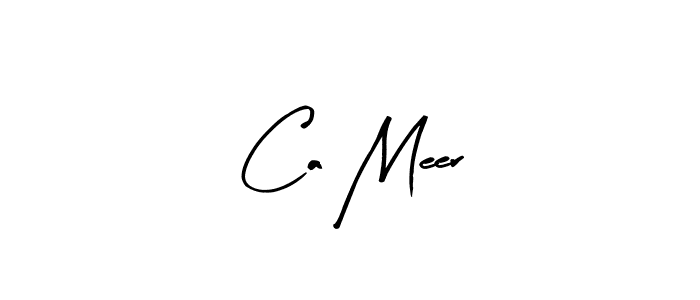 Use a signature maker to create a handwritten signature online. With this signature software, you can design (Arty Signature) your own signature for name Ca Meer. Ca Meer signature style 8 images and pictures png