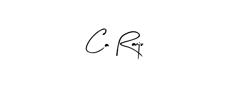 Make a beautiful signature design for name Ca Ranju. With this signature (Arty Signature) style, you can create a handwritten signature for free. Ca Ranju signature style 8 images and pictures png