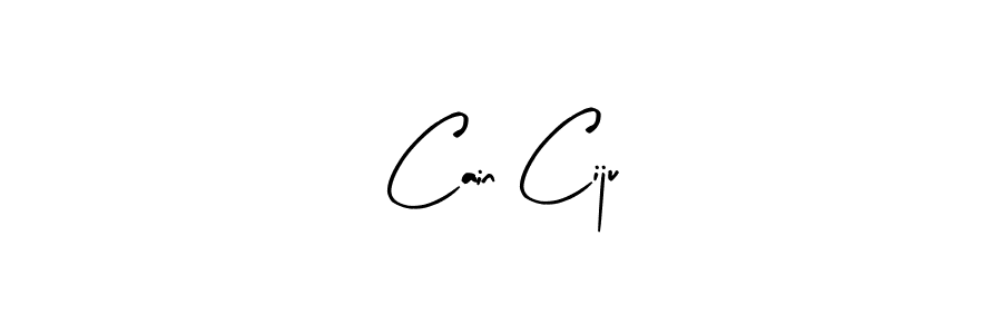 You can use this online signature creator to create a handwritten signature for the name Cain Ciju. This is the best online autograph maker. Cain Ciju signature style 8 images and pictures png