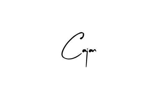 You should practise on your own different ways (Arty Signature) to write your name (Cajan) in signature. don't let someone else do it for you. Cajan signature style 8 images and pictures png