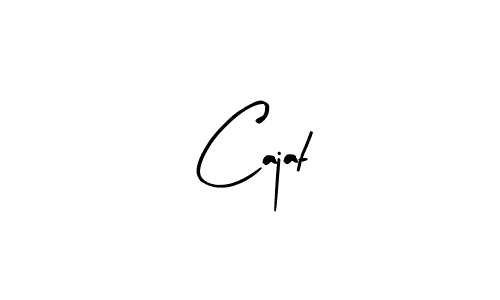 How to make Cajat signature? Arty Signature is a professional autograph style. Create handwritten signature for Cajat name. Cajat signature style 8 images and pictures png