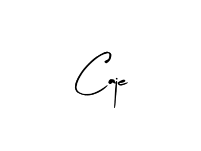 You should practise on your own different ways (Arty Signature) to write your name (Caje) in signature. don't let someone else do it for you. Caje signature style 8 images and pictures png