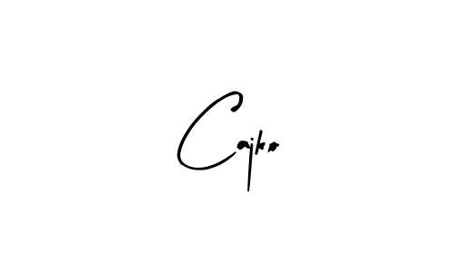 Make a beautiful signature design for name Cajko. Use this online signature maker to create a handwritten signature for free. Cajko signature style 8 images and pictures png