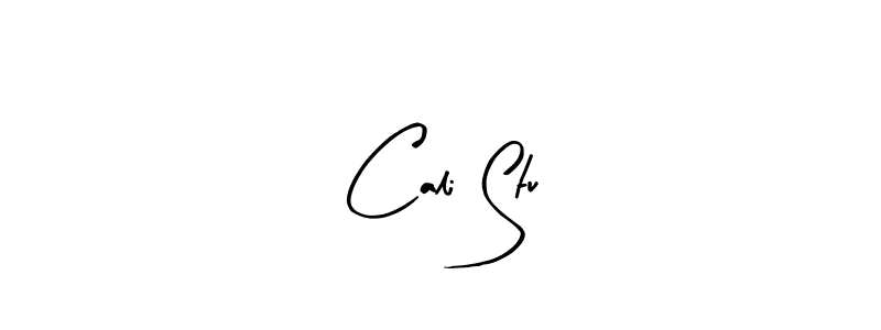 Make a beautiful signature design for name Cali Stu. With this signature (Arty Signature) style, you can create a handwritten signature for free. Cali Stu signature style 8 images and pictures png