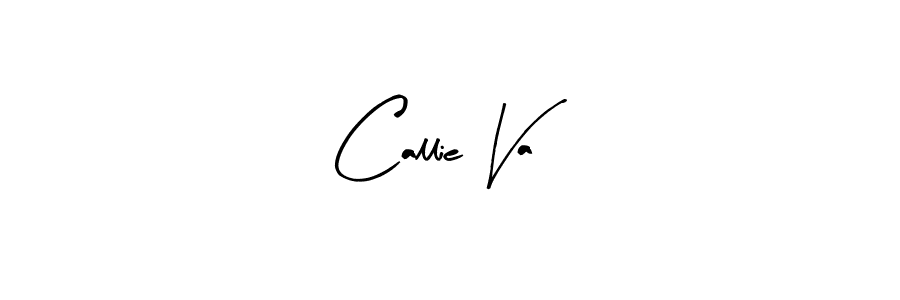 How to make Callie Va name signature. Use Arty Signature style for creating short signs online. This is the latest handwritten sign. Callie Va signature style 8 images and pictures png