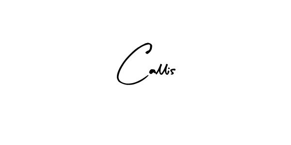 How to make Callis signature? Arty Signature is a professional autograph style. Create handwritten signature for Callis name. Callis signature style 8 images and pictures png