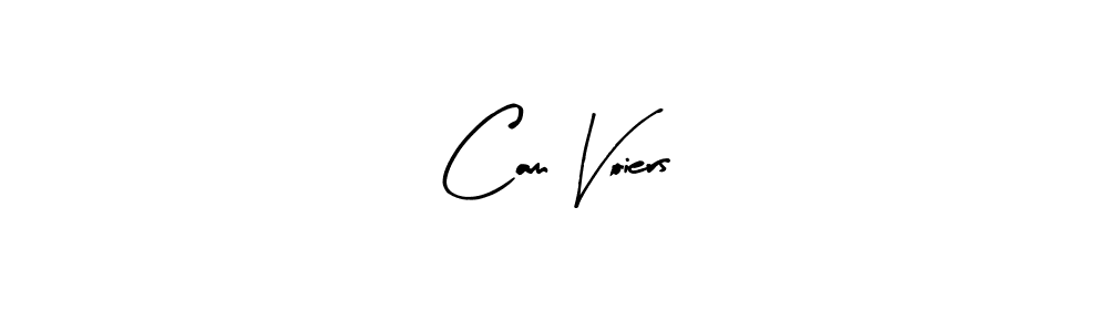 The best way (Arty Signature) to make a short signature is to pick only two or three words in your name. The name Cam Voiers include a total of six letters. For converting this name. Cam Voiers signature style 8 images and pictures png